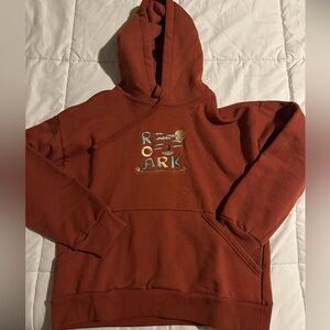 Roark Women’s Rust Hoodie Sweatshirt. NWT.  Size small